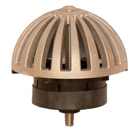 RectorSeal Guardian Drain Lock GDLDOME3000 Dome-D-Lock Commercial Floor Sink Locking Dome Strainer, 3 Inch