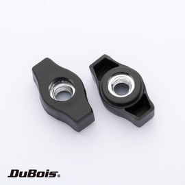 DuBois 5/16"-18 Wing Knobs 10 Pack, Clamping Knobs with Steel Insert for T Track Bolts, Thumb Screw Threaded Knobs for T Track Accessories, Feather Boards, Woodworking Jigs and Fixtures (51003)