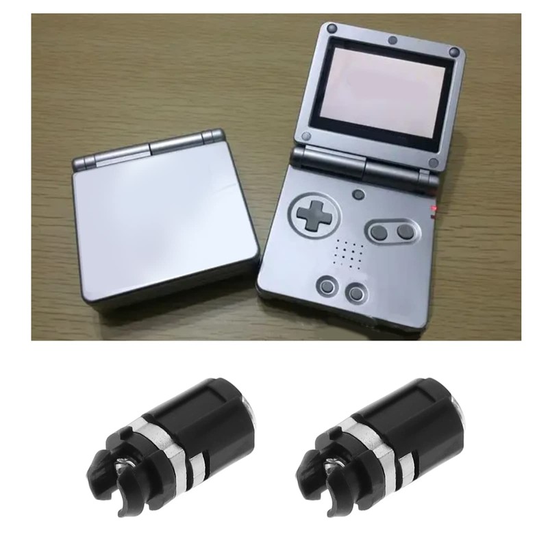 Create idea 4 X Hinge Axis Spindles, Compatible with Gameboy