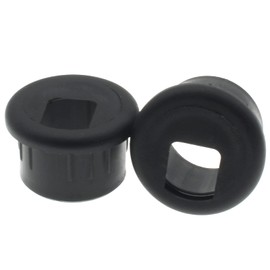 1 Inch(25mm) Desk Grommet 2 Pcs Plastic Cable Hole Cover Cable Cord Grommet to Arrange Wires & Cords Through Computer Table/Countertops