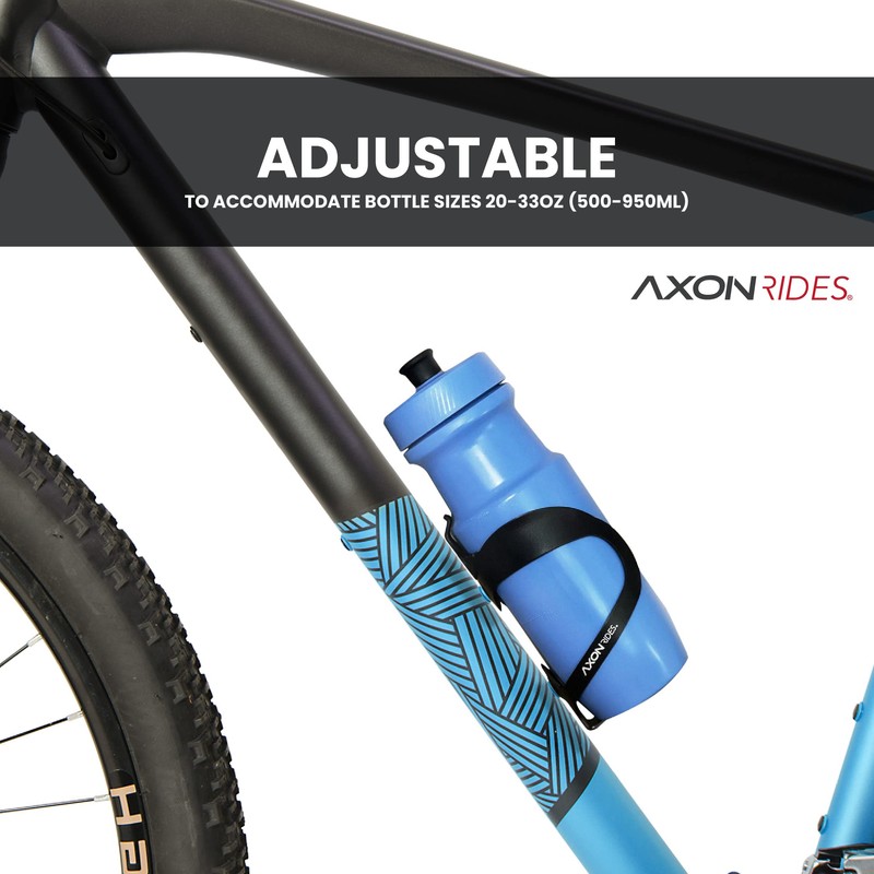 Axon Rides Bike Bottle Holder, Lightweight Bike Drink Holder, fits