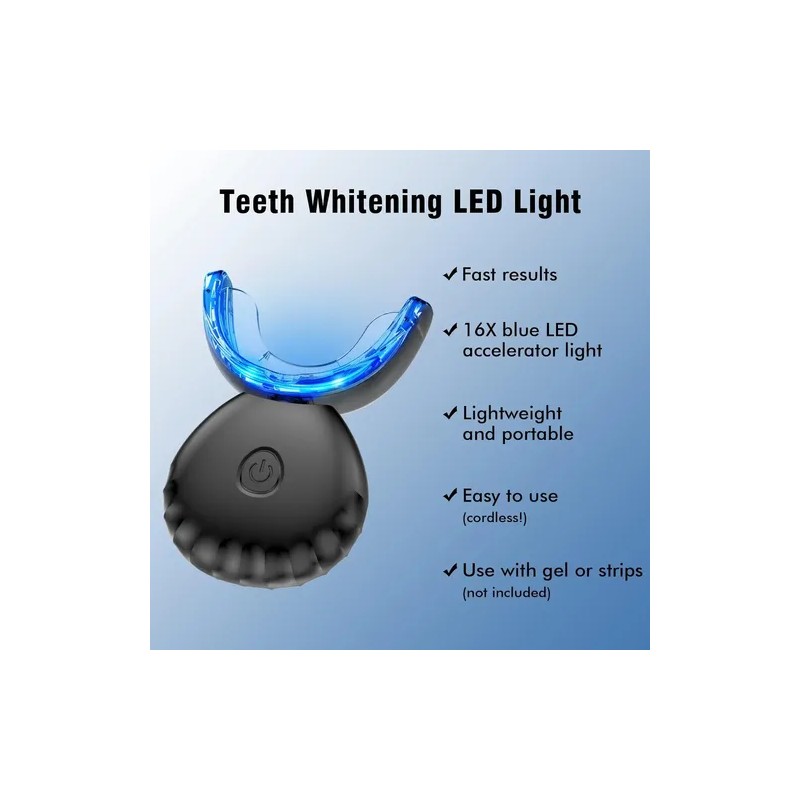 Luz De Blanqueamiento De Dientes, Luz Led Azul 10 Veces