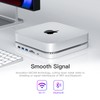 USB-C Hub with Hard Drive Enclosure for Mac Mini M1,