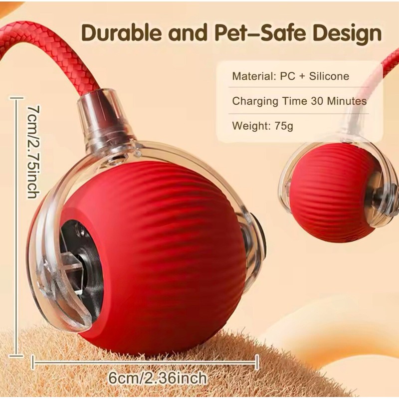 Interactive Rolling Ball Electric Ball Automatic Toy Self Moving for