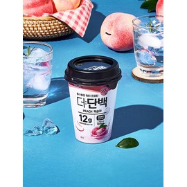 Binggrae The Protein Water Protein Cup Peach 250ml 10 packs / 빙그레 더단백 워터프로틴 컵 복숭아 250ml 10입
