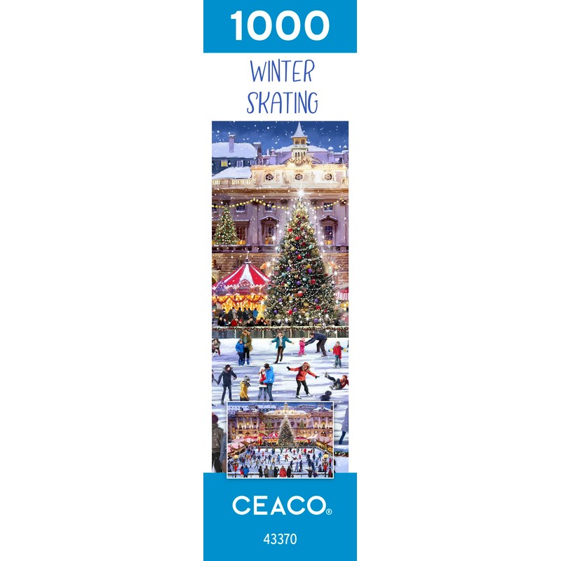 Ceaco - Classic Christmas - Winter Skating - 1000 Piece