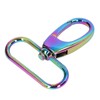 10Pcs Keychain Clasp 38mm Firm Rust Proof Bright Luster Simple