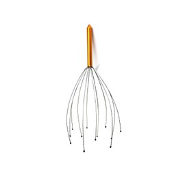 Head Massager with 12 Massage Arms for Relaxation - Scalp Massager Ideal for Headaches Made of Metal