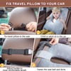 1 MIDDLE ONE Car Pillow for Kids, Memory Foam Travel