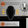 Oven safety lock, dual button design, easy to install and