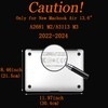 HLAAJJX Case Compatible with MacBook Air 13.6 Inch M2 M3
