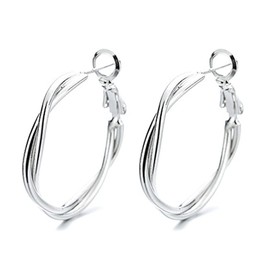 Small Silver Hoop Earrings for Women 925 Sterling Silver Plated Huggie Hoops Earring with Zircon Inlay Jewelry Gifts for Women Hypoallergenic