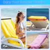 Easecos 4 Pcs Towel Bands for Cruise Chairs, Beach Towel