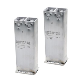 Jecoupoon Front Reinforcement Bar Rail Extension Bracket Crush Can Compatible with Model 3 Y 2017-2023 1109193-00-C