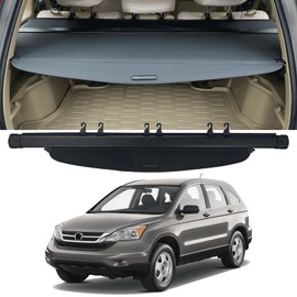 VIWINLA Retractable Trunk Cover Compatible with 2007 2008 2009 2010 2011 Honda CRV Cargo Cover Rear Trunk Security Cover CR-V Accessories Privacy Screen Cover