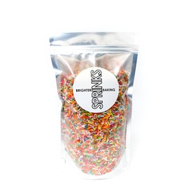Sprinks Jimmies Sprinkles 500 g, 1 cm Size, Rainbow