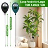 2 Packs Extended Long Probe Soil Moisture Meter, Long Probe