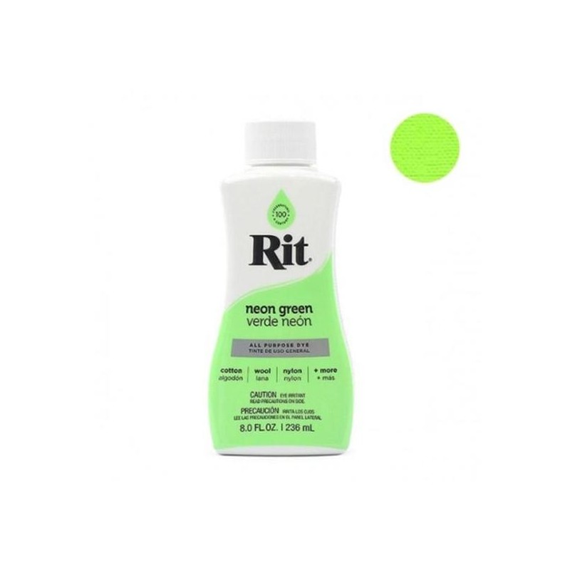 Parts Rit Dye Multi-Use Liquid Dye No. 21 Neon Green