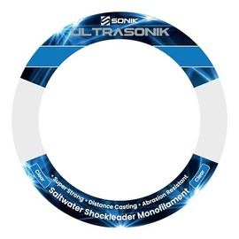 Sonik UltraSonik Clear Mono Shockleader 150m: 50lb