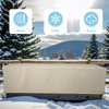 COZYDIG 2-Pack Winter Plant Covers Freeze Protection, 39.3"x17.7"x15.7"Rectangular Garden Covers