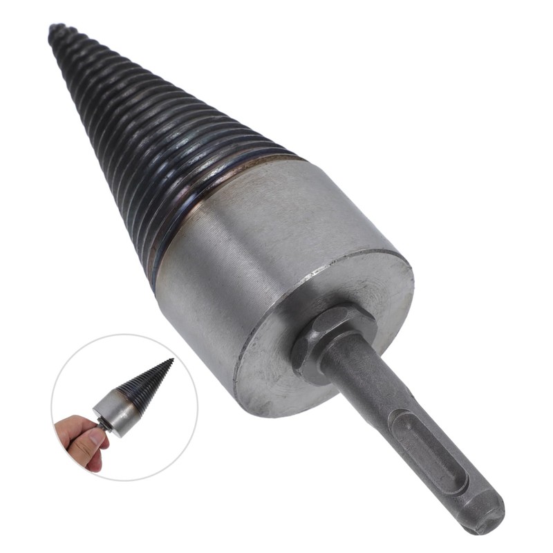 ULTECHNOVO Firewood Drill Bit Wood Splitter Efficient Splitting Tool for