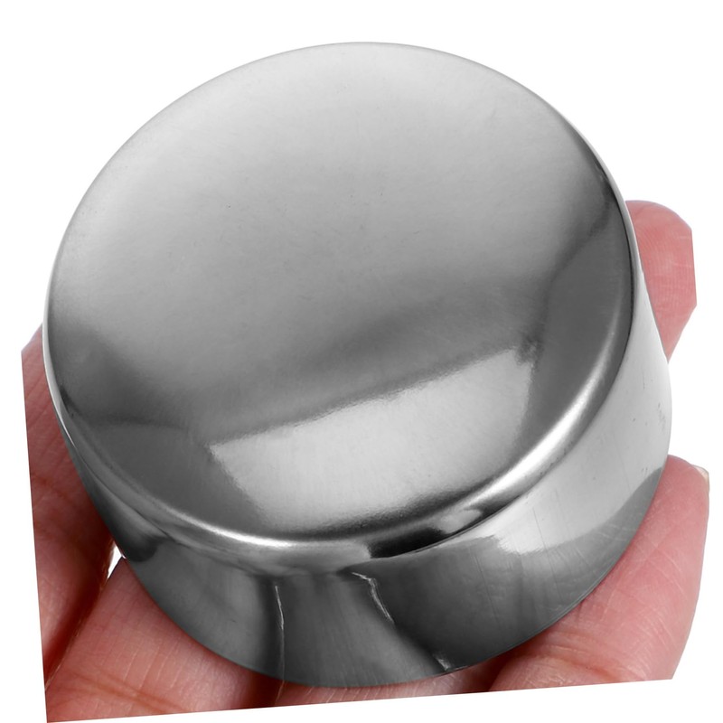 jojofuny 2pcs Stair Accessories Railer Fencing Tubing End Cap Metal