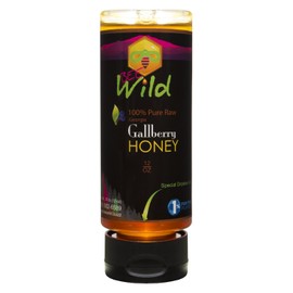 Bee Wild 100 % Pure Raw Organic Unfiltered Honey - Gallberry, 12 ounce