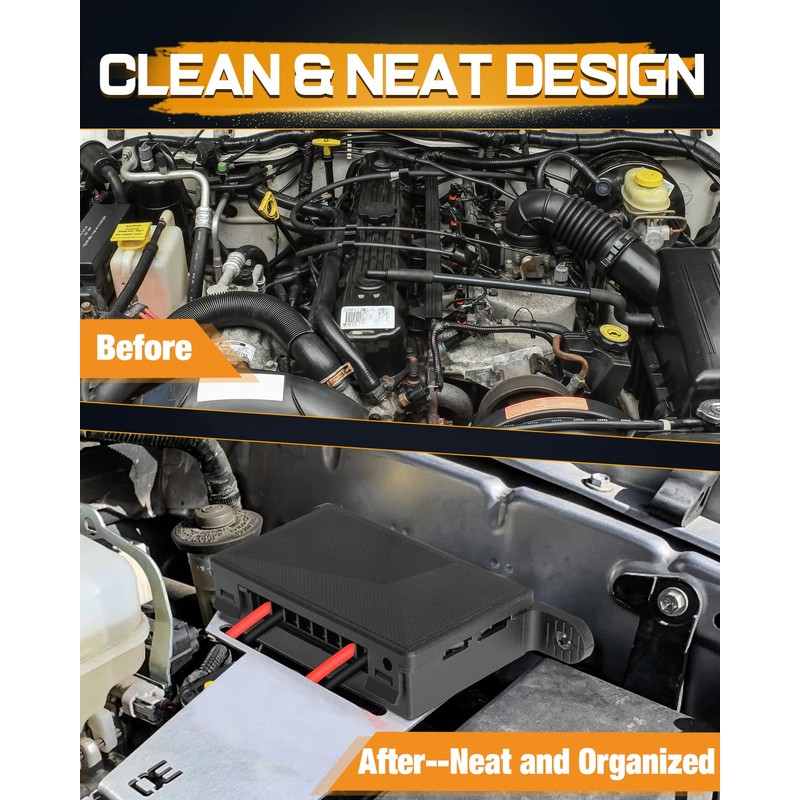 6 Gang Wireless Switch Panel, Niking Auto Multifunction Remote Control