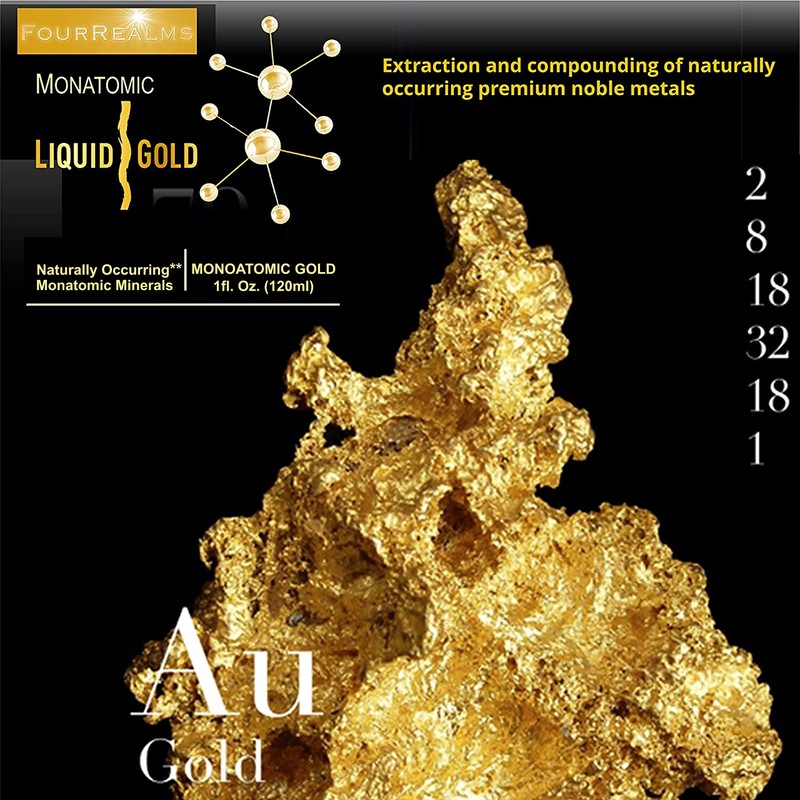 Ormus Monoatomic Gold Rich in Pure M-State Minerals & White