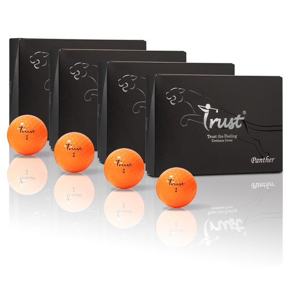 Trust Panther Golf Ball,Extra Thin Urethane Cover with Max COR