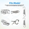 12pcs Vise Grip Spring Clamp, Carbon Steel Replacement Springs Parts