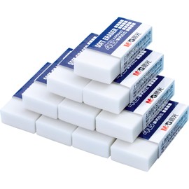 M&G 30 Pack Large Erasers Pencil Erasers, 4B White Rubber Eraser Rectangular Bulk for Kids School Students Office, Art Erasers for Drawing