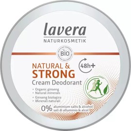 lavera 라베라 내추럴 앤 스트롱 데오 크림 48시간 진생 미네랄 1.7oz Lavera Natural & Strong Deo Cream 48Hr Long Lasting Mineral 1.7oz [Organic]