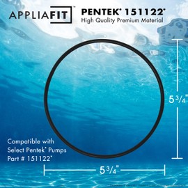 O-Rings Compatible with Pentek 151122 for Big Blue Water Filters and More (3-Pack)