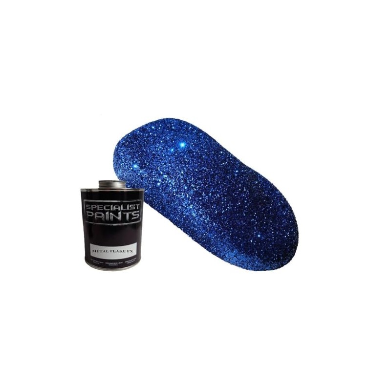 Specialist Paints Metal Flake FX Deep Blue Quart - Large