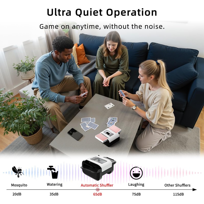 BIFTU Automatic Card Shuffler