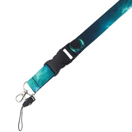 Yiflin Cute Neck Lanyard for Keys, Keychain, Wallet, ID Card Holder, with Quick Release Buckle