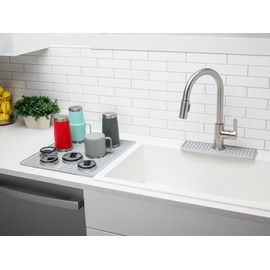 WeatherTech DishMat - Drip Dry Hand-Washed Dish Drying Mat (8ADSH03DG, Slate)