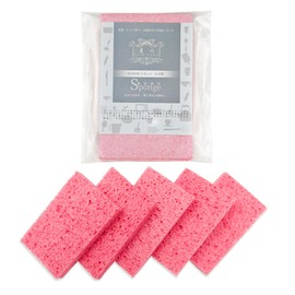 Tokyo Hoshikawa (2024 New Release) Kitchen Sponge, Dishwashing Sponge, Drainage, Dishwashing Brush, Dishwashing Brush, Antibacterial Type, Natural Wood Pulp Sponge, For Kitchen, Urethane, Eco Sponge,