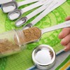 LOKIPA Heavy Duty Stainless Steel Metal Measuring Spoons for Dry