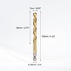 sourcing map Brad Point Drill Bits 7mm(9/32) Dia 1/4" Hex