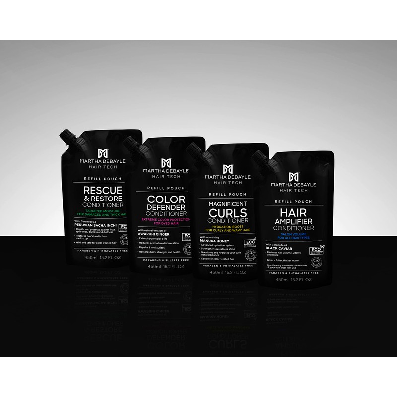 MARTHA DEBAYLE Acondicionador REFILL POUCH RESCUE & RESTORE. Brillo hidratado