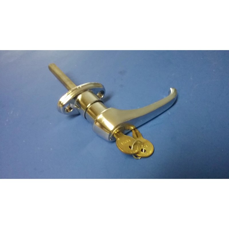 JEEP LOCKING DOOR HANDLE OUTER WITH KEYS > CJ5 CJ6