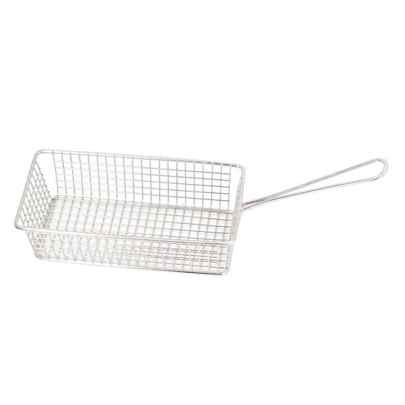 Stainless Steel Deep Fryer Basket with Long Handle Multifunction Easy