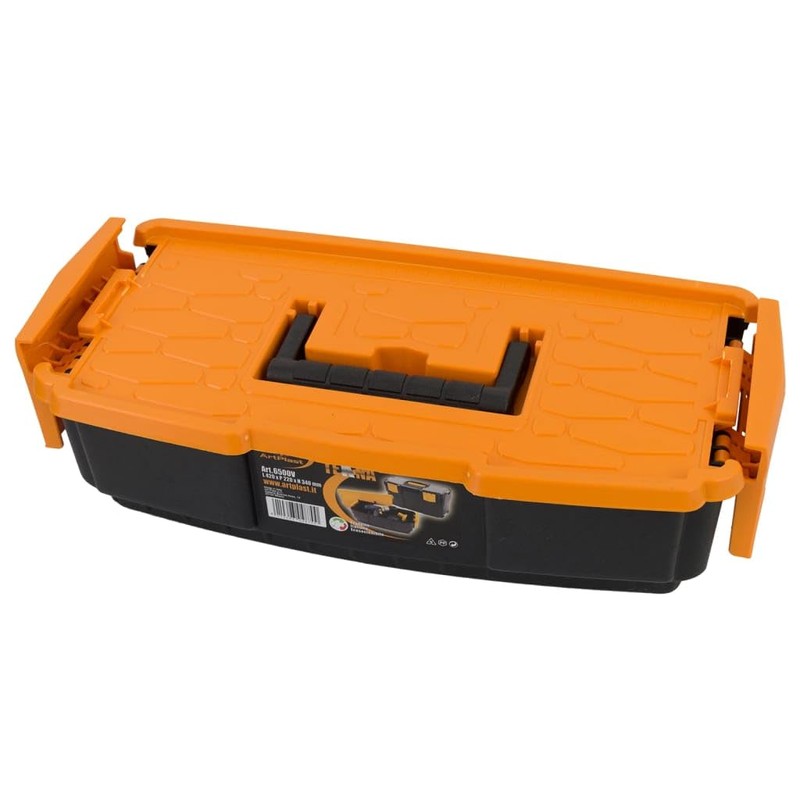 CHARMMA Tool Box 16.5"x8.7"x13.4" PP, Hardware Accessories