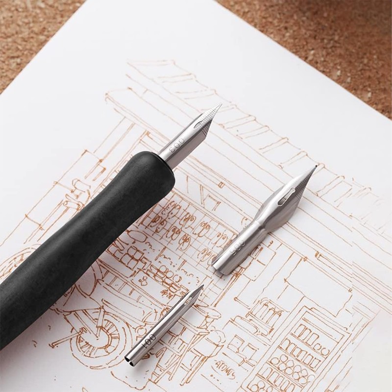 XPEX Nib and Holder Set, 1 Calligraphy Pen Holder and