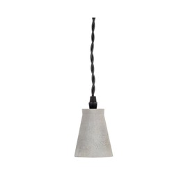 Kikkerland Cone Concrete Pendant lamp