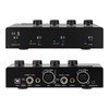 Micfuns - Preamplificador de micrófono, 4 entradas máximas de 25