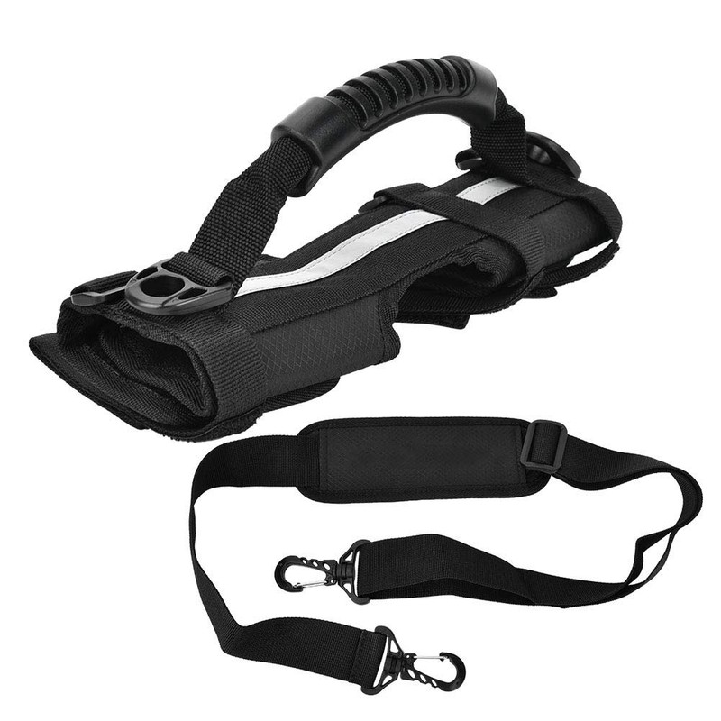 Folding Bike Handle Strap, Universal Hand Carry Handgrip with Shoulder