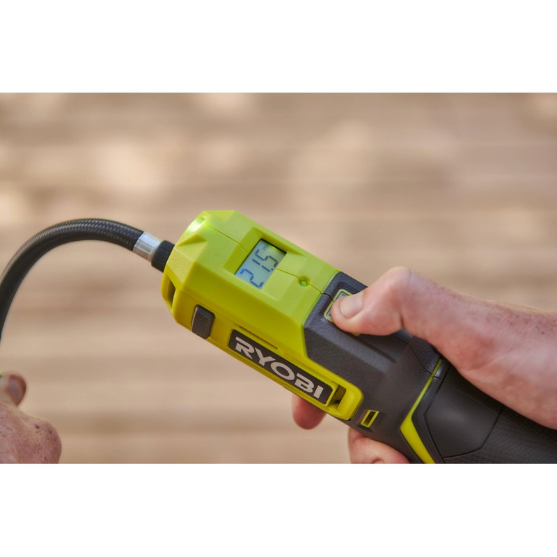 Ryobi RI4-120G 4V Cordless High Pressure Inflator (1 x 4V
